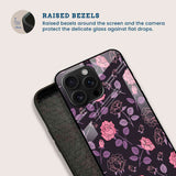 Midnight Roses Mobile Back Cover Bezel Image