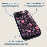 Midnight Roses Mobile Back Cover Feature Image