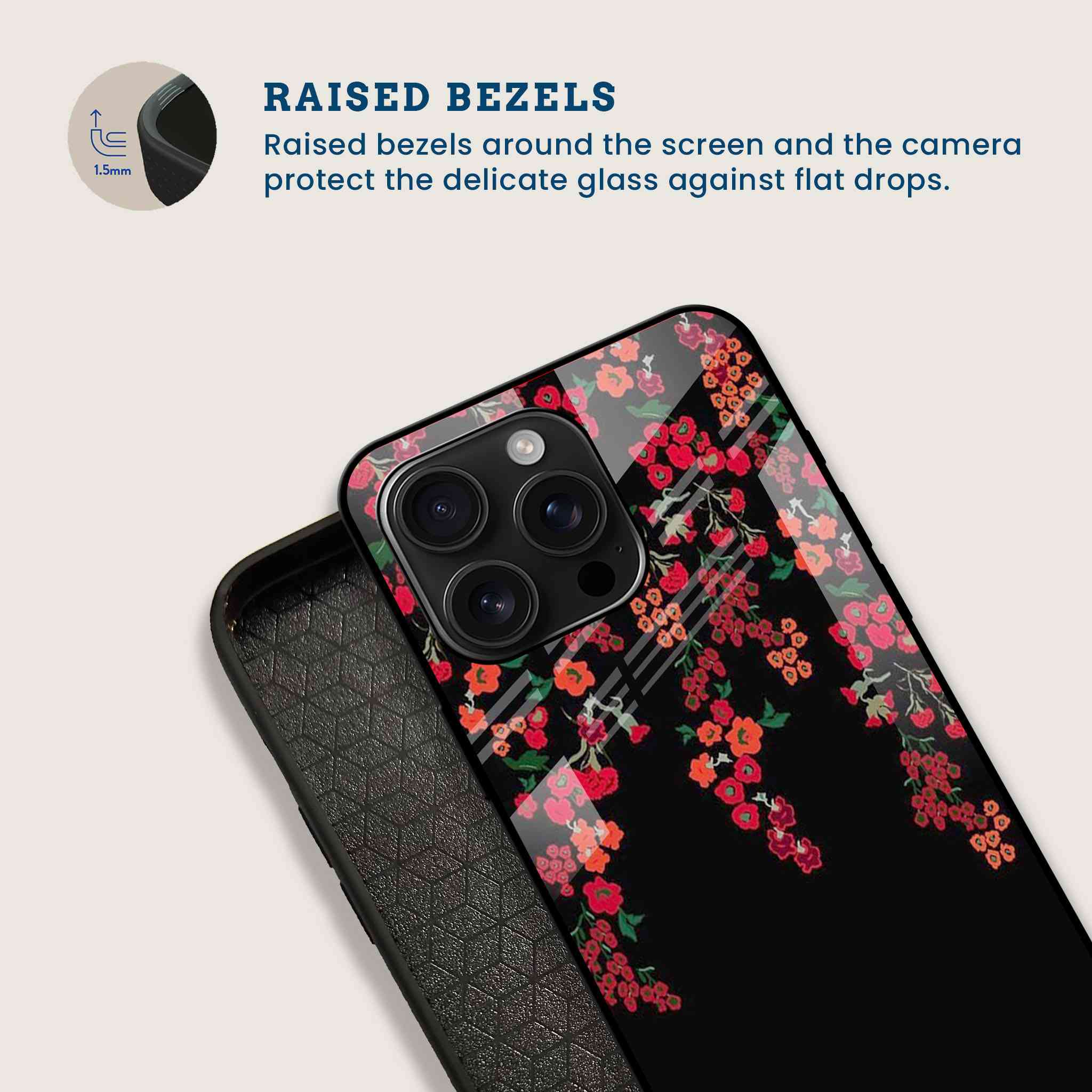 Midnight Vine Mobile Back Cover Bezel Image