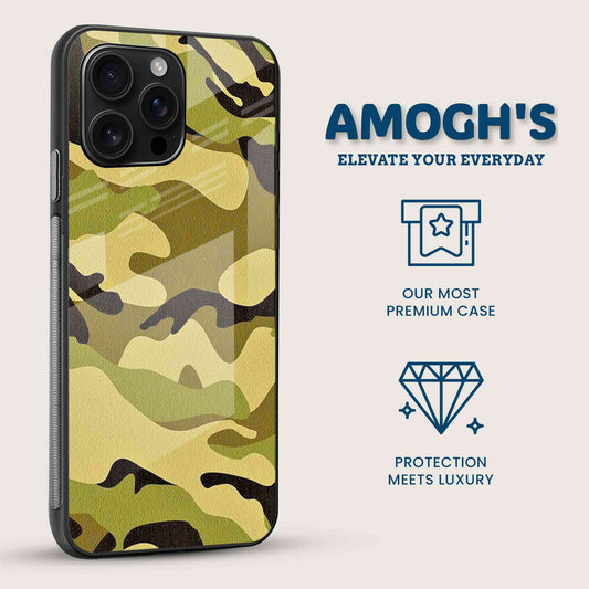 Military Camo Mobile Back Cover Side Image