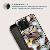 Modern Abstract Orb Mobile Back Cover Bezel Image