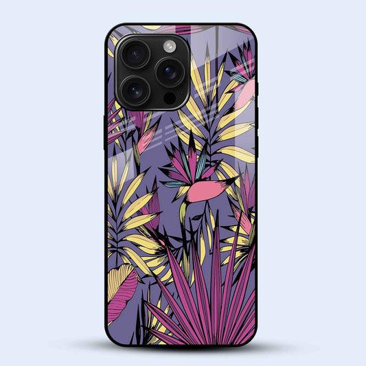 Modern Boho Leaf Mobile Back Cover Main Image