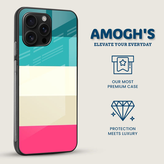 Modern Fluid Vibes Mobile Back Cover Side Image