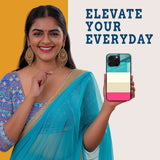 Modern Fluid Vibes Mobile Back Cover Woman Image