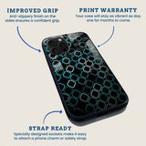 Modern Minimalist Grid Mobile Back Cover Feature Image