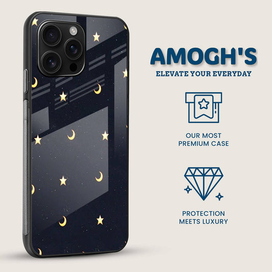 Moon Star Mobile Back Cover Side Image