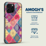 Mosaic Mandala Mobile Back Cover Side Image