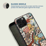 Movie Buff Doodle Mobile Back Cover Bezel Image