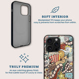 Movie Buff Doodle Mobile Back Cover Brand Image