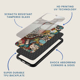 Movie Buff Doodle Mobile Back Cover Layer Image