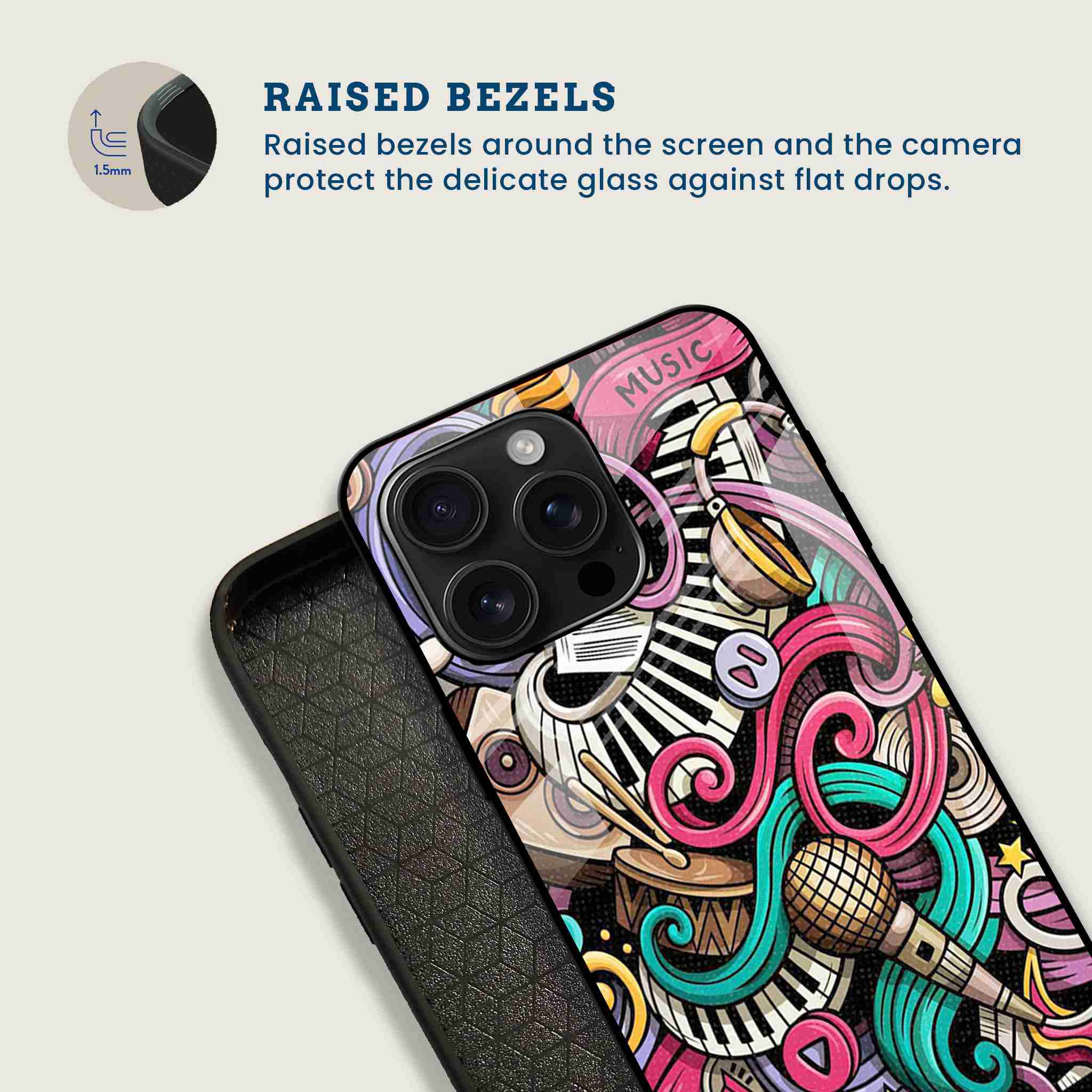 Music Manic Mobile Back Cover Bezel Image