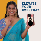 Mystic Gaze Mobile Back Cover Woman Image
