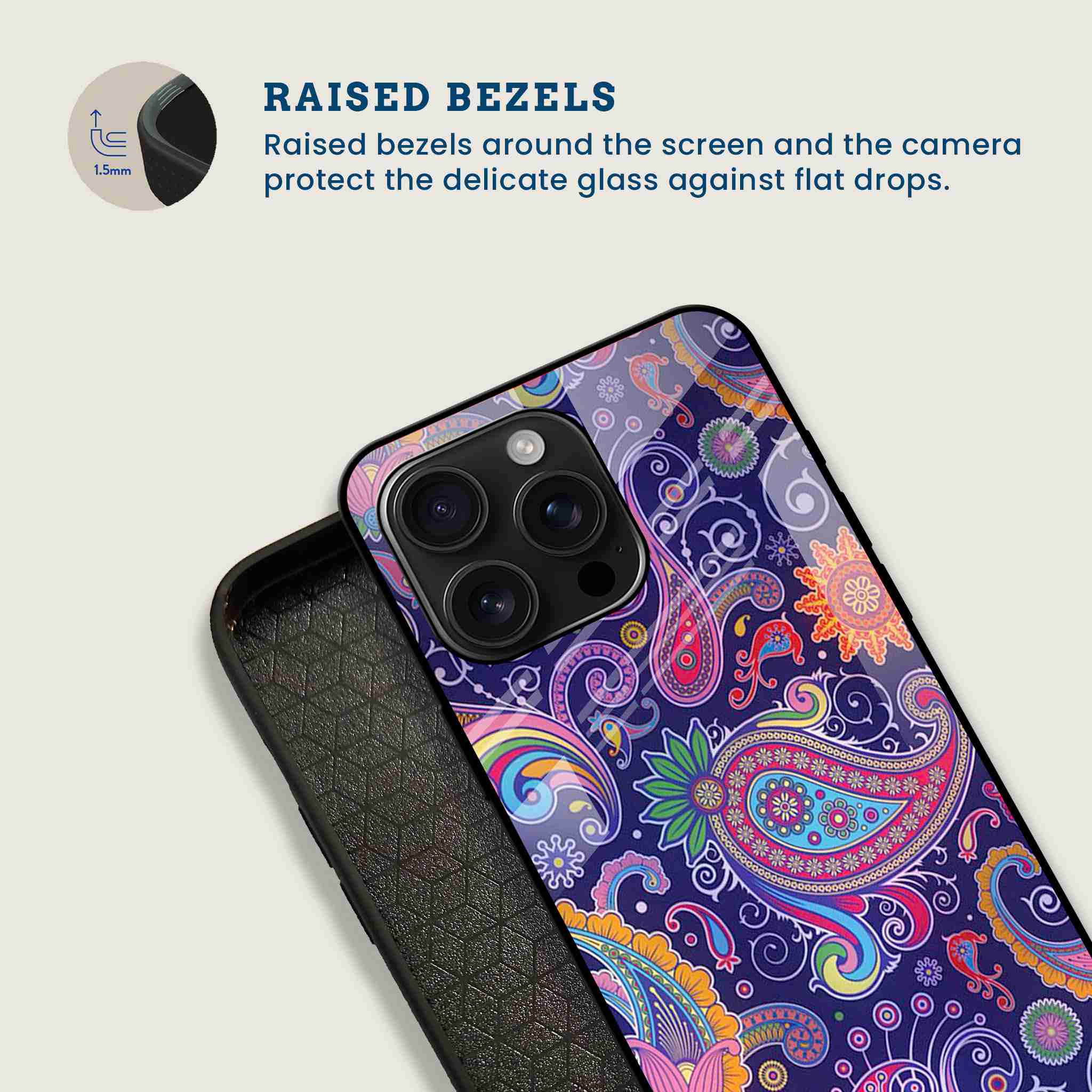 Mystic Pasley Mobile Back Cover Bezel Image