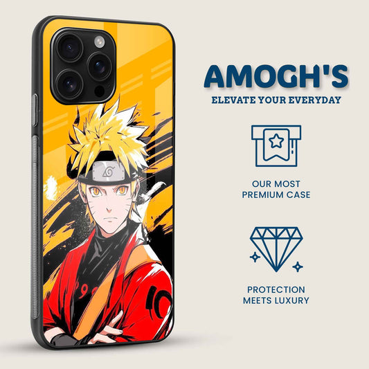 Naruto Ninja Mobile Back Cover Side Image