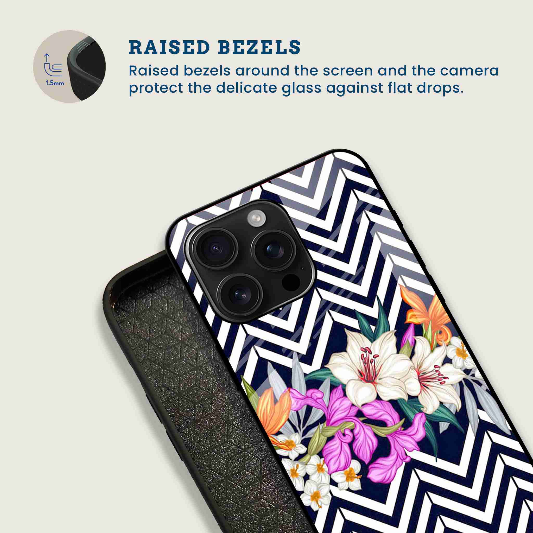 Native Bloom Mobile Back Cover Bezel Image