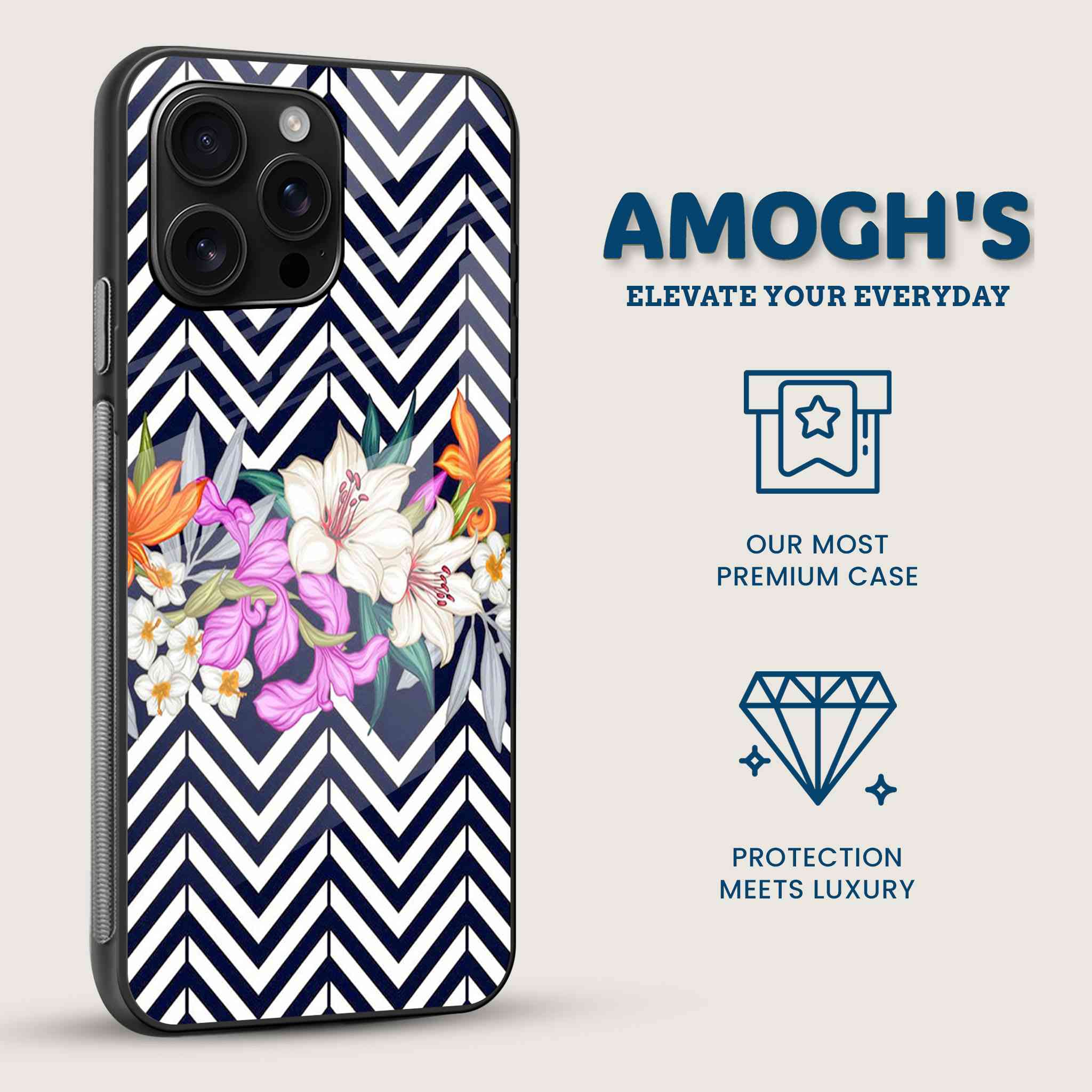 Native Bloom Mobile Back Cover Side Image