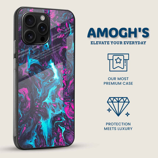 Nebula Cosmic Swirl Mobile Back Cover Side Image