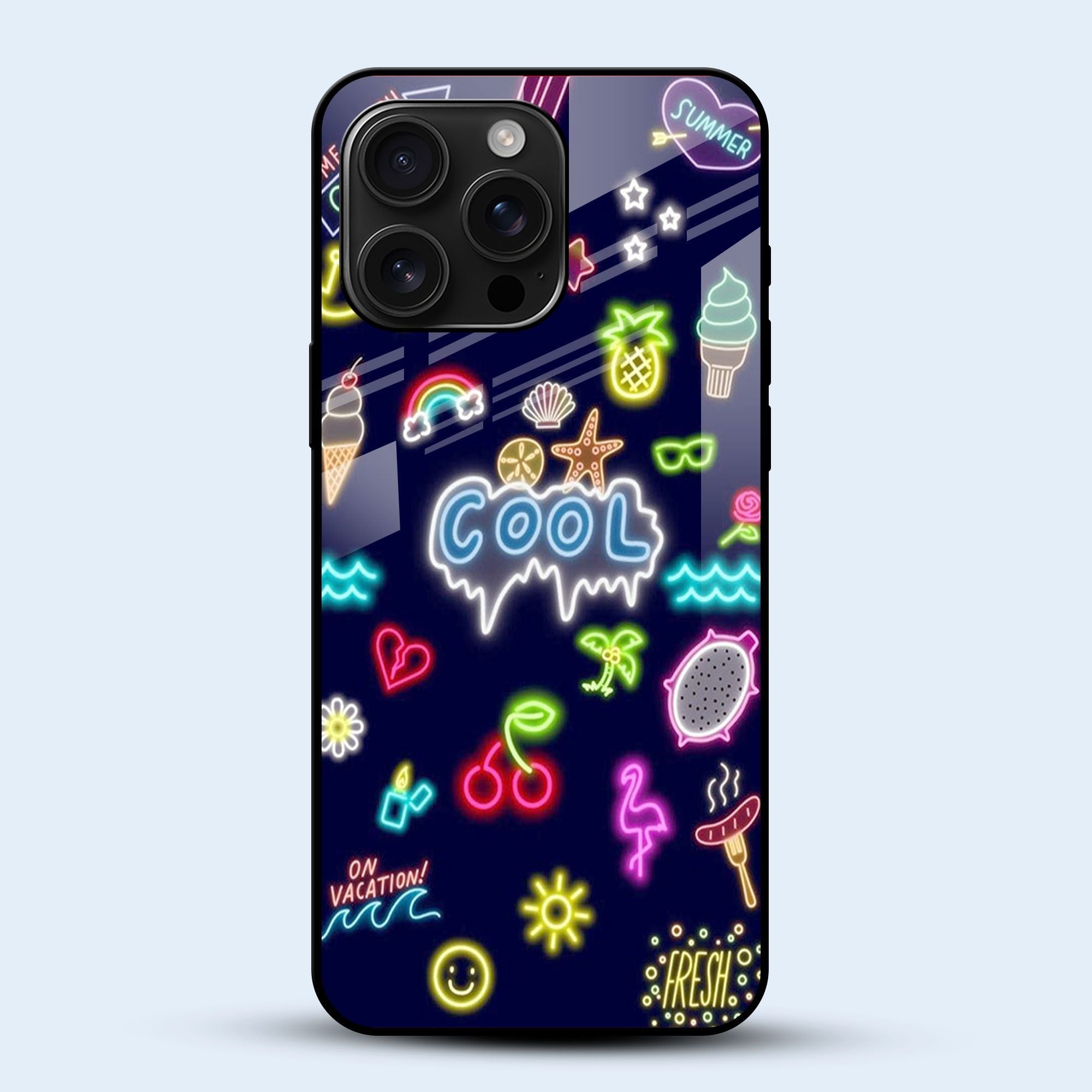 Neon Dreams Cool Mobile Back Cover Main Image
