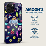 Neon Dreams Cool Mobile Back Cover Side Image