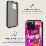 Neon Simpson Mobile Back Cover Brand Image