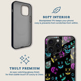Neon Spooky Mobile Back Cover Brand Image