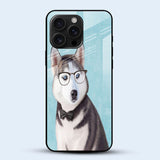 Nerdy Husky Mobile Back Cover Main Image