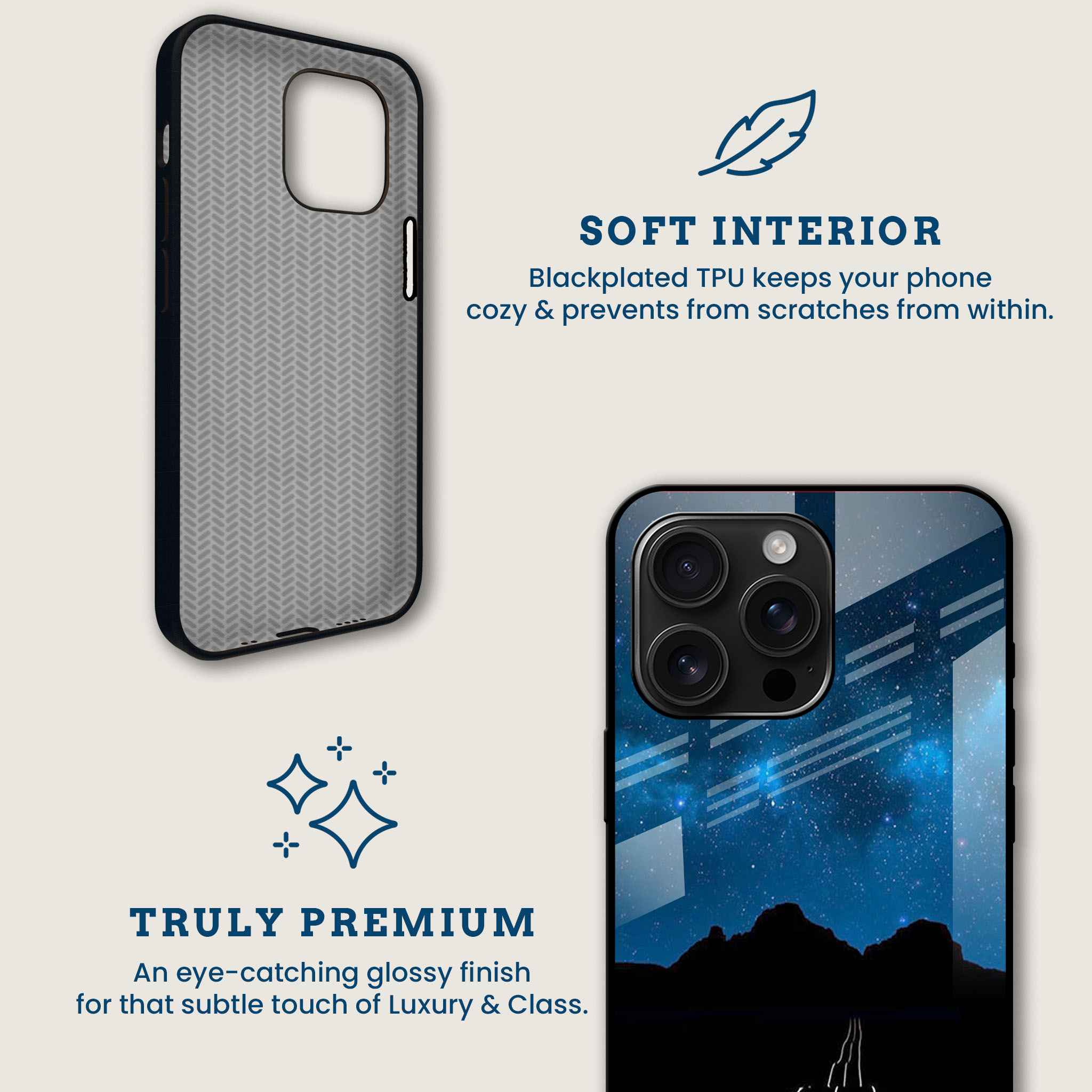 Night Road Mobile Back Cover Brand Image