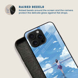 Ocean Girl Mobile Back Cover Bezel Image