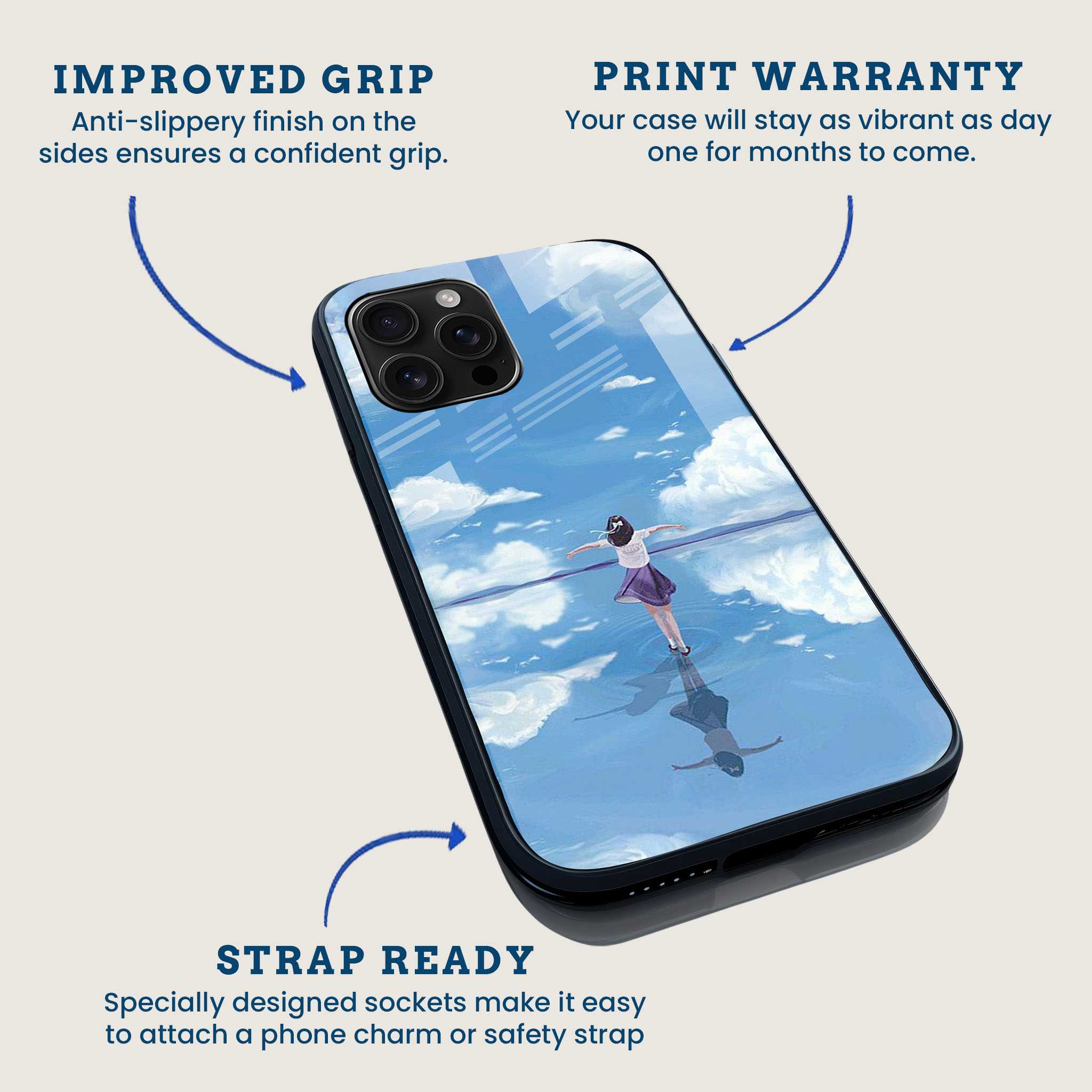 Ocean Girl Mobile Back Cover Feature Image