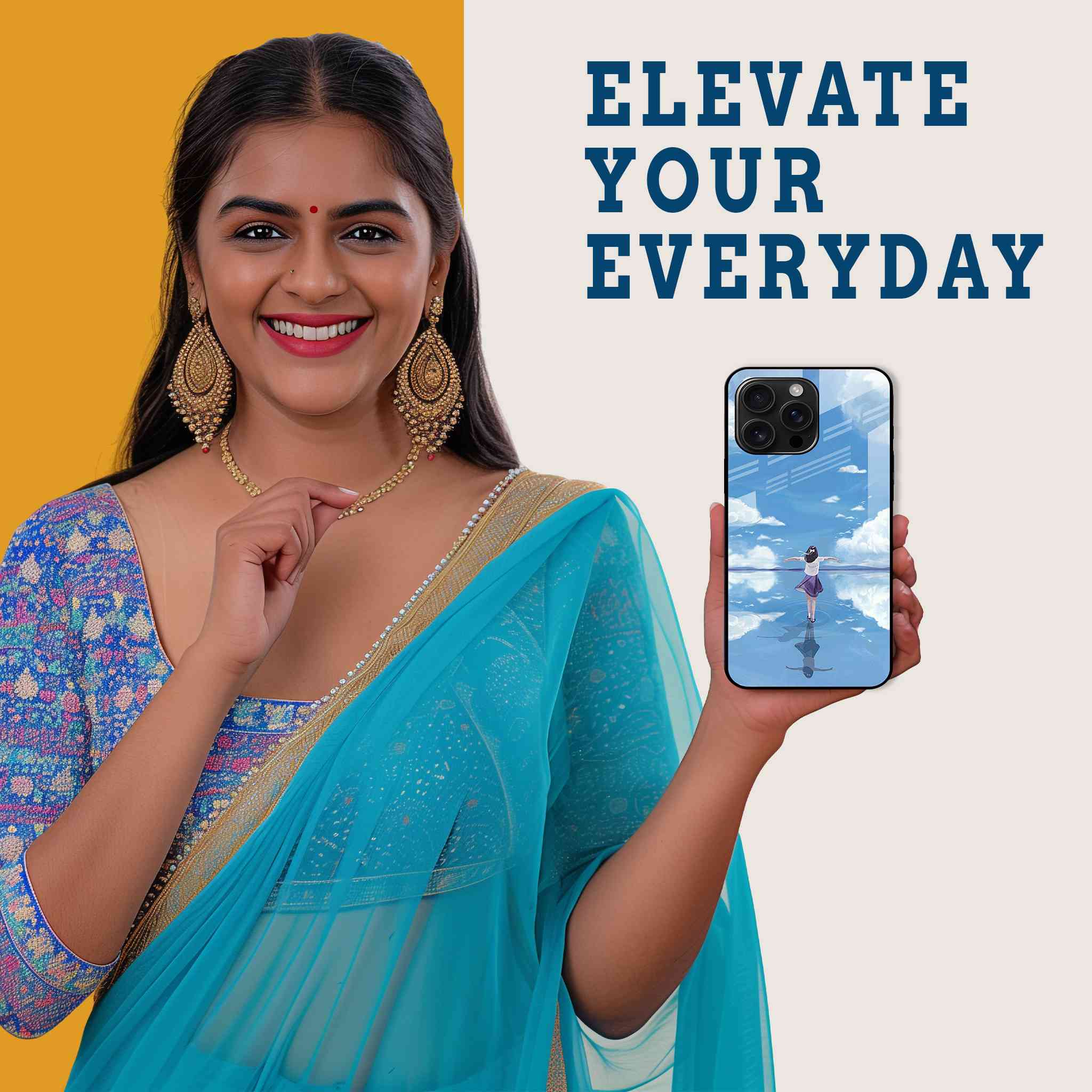 Ocean Girl Mobile Back Cover Woman Image