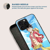 One Piece Luffy Mobile Back Cover Bezel Image