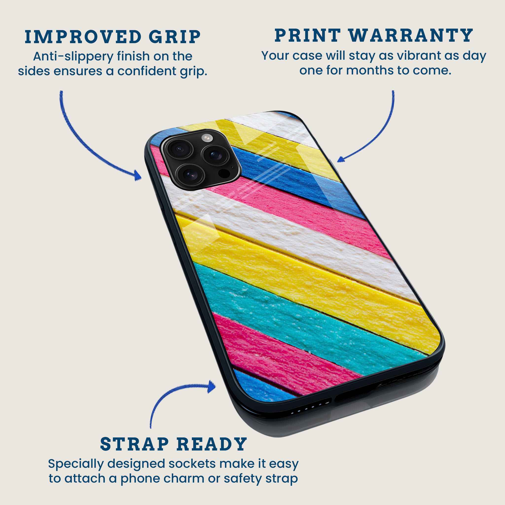 Painted Plank Mobile Back Cover Feature Image