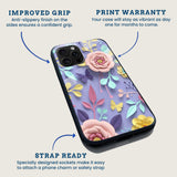Pastel Petals Mobile Back Cover Feature Image