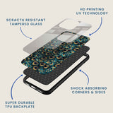 Peacock Plume Mobile Back Cover Layer Image