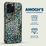 Peacock Plume Mobile Back Cover Side Image