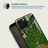 Peacock Pride Vibrant Mobile Back Cover Bezel Image