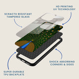 Peacock Pride Vibrant Mobile Back Cover Layer Image