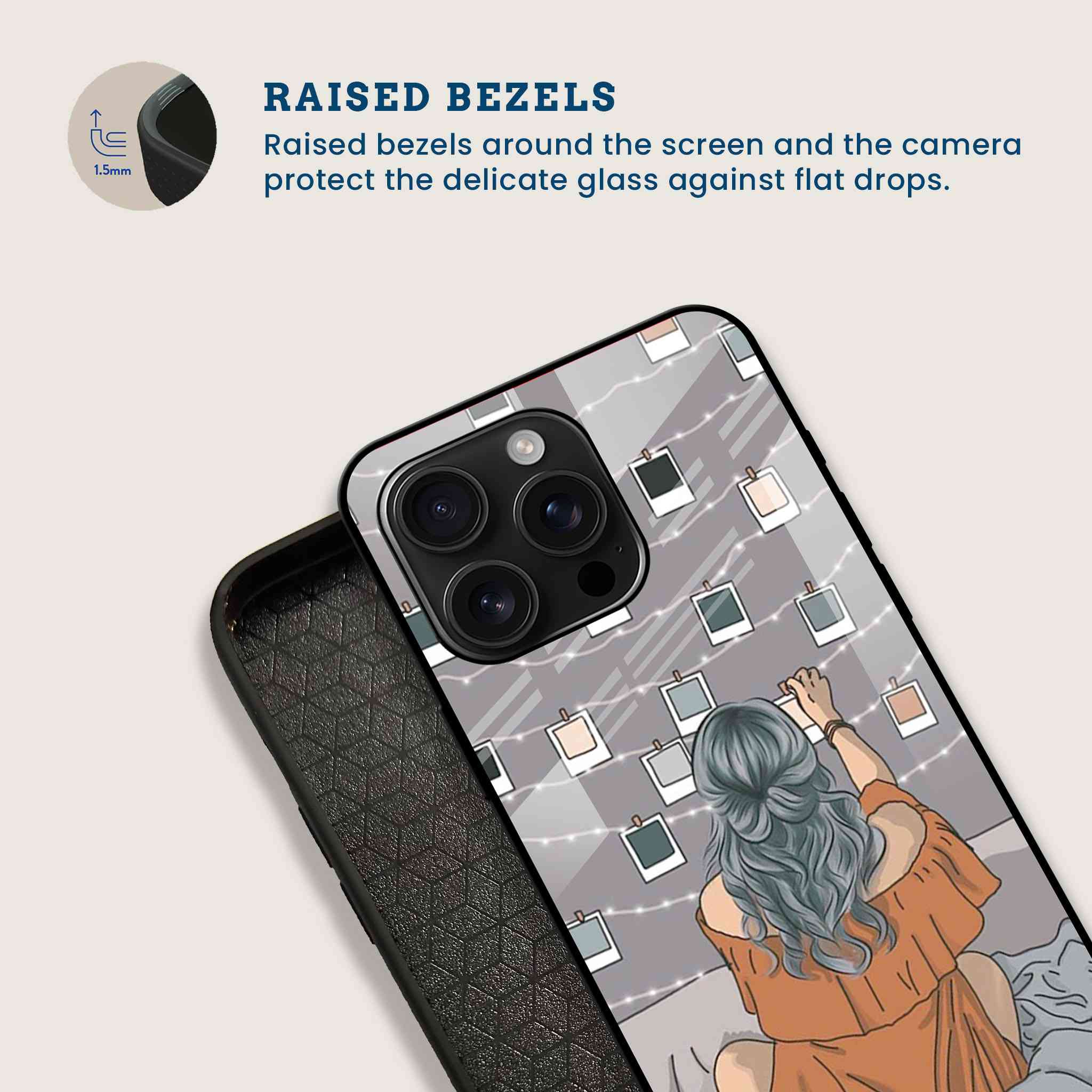 Photo Memory Mobile Back Cover Bezel Image
