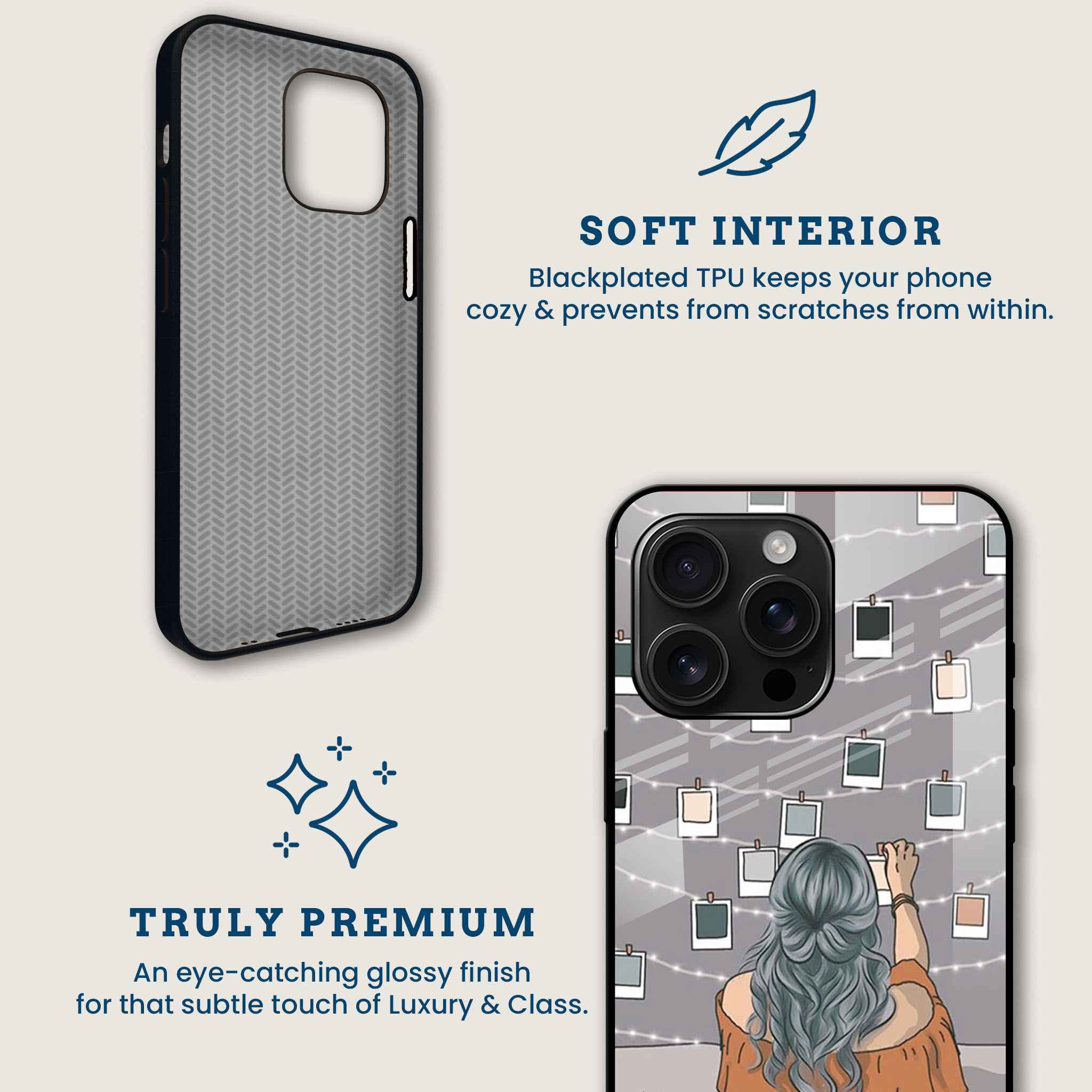 Photo Memory Mobile Back Cover Brand Image