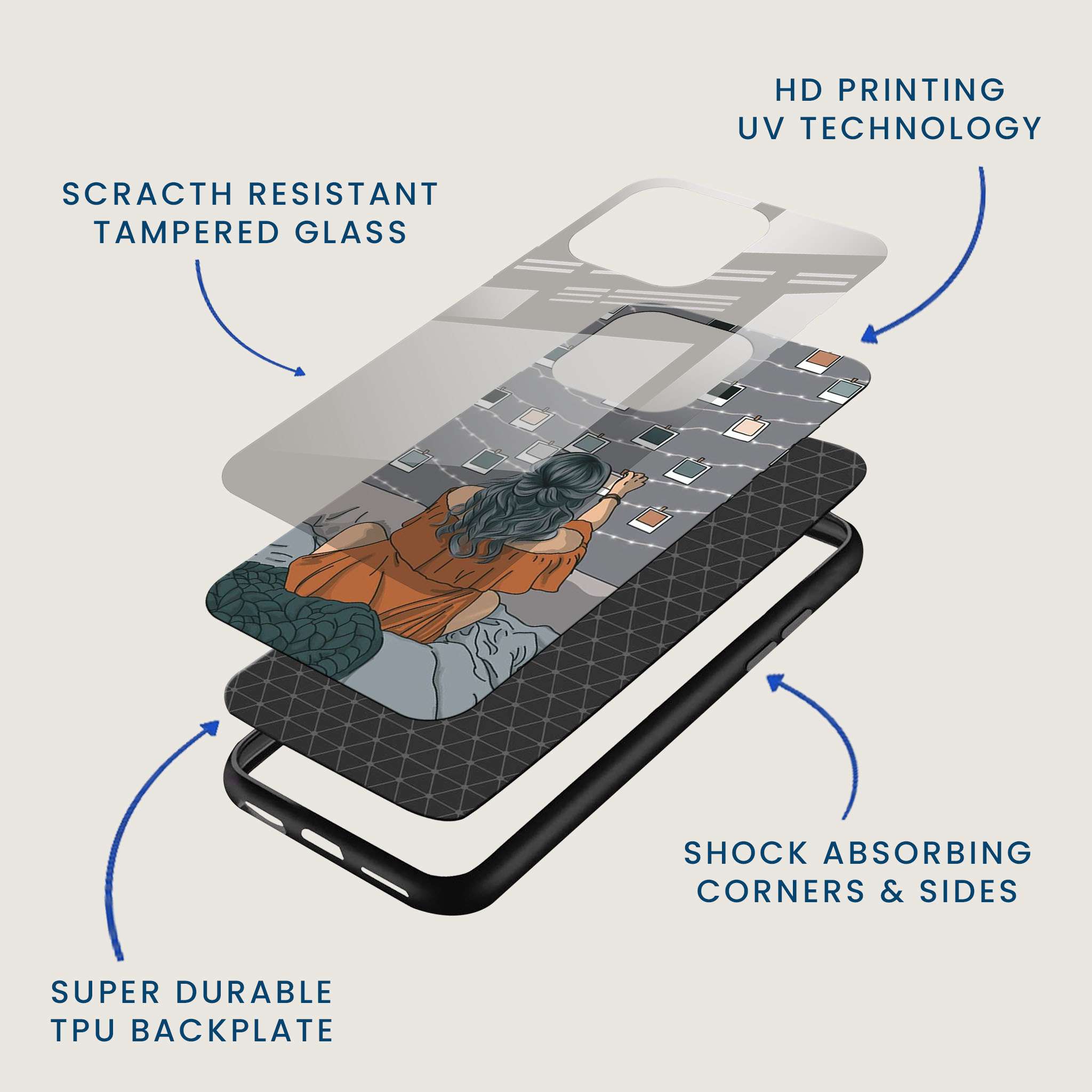 Photo Memory Mobile Back Cover Layer Image
