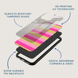 Pink Gold Glam Mobile Back Cover Layer Image