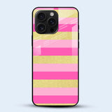 Pink Gold Glam Mobile Back Cover Main Image