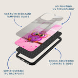 Pink Owl Mobile Back Cover Layer Image