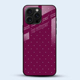 Plum Dots Retro Mobile Back Cover Main Image