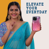 Polygon Power Mobile Back Cover Woman Image