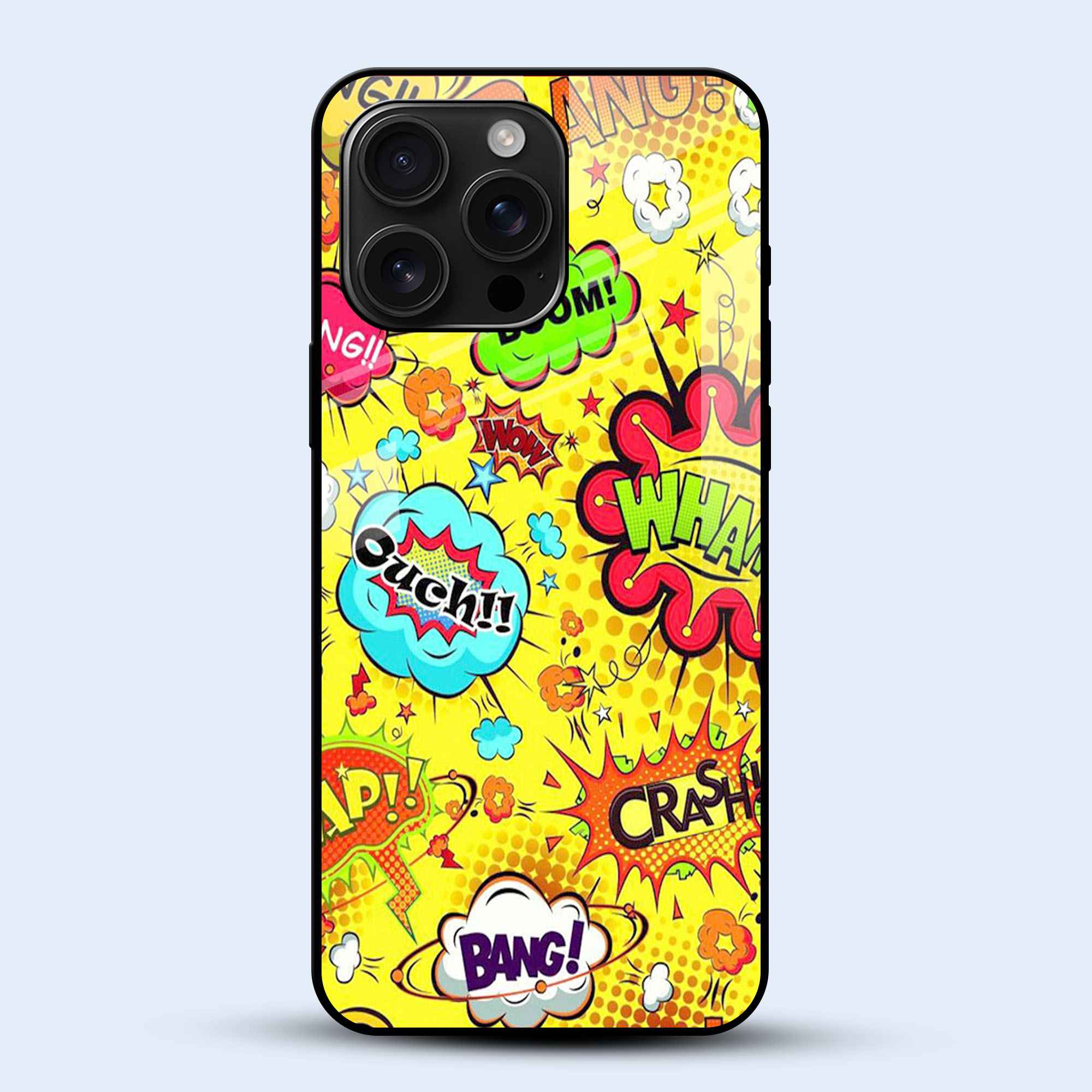 Pow Comic Pop Mobile Back Cover Main Image