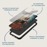 Princess Bookworm Mobile Back Cover Layer Image