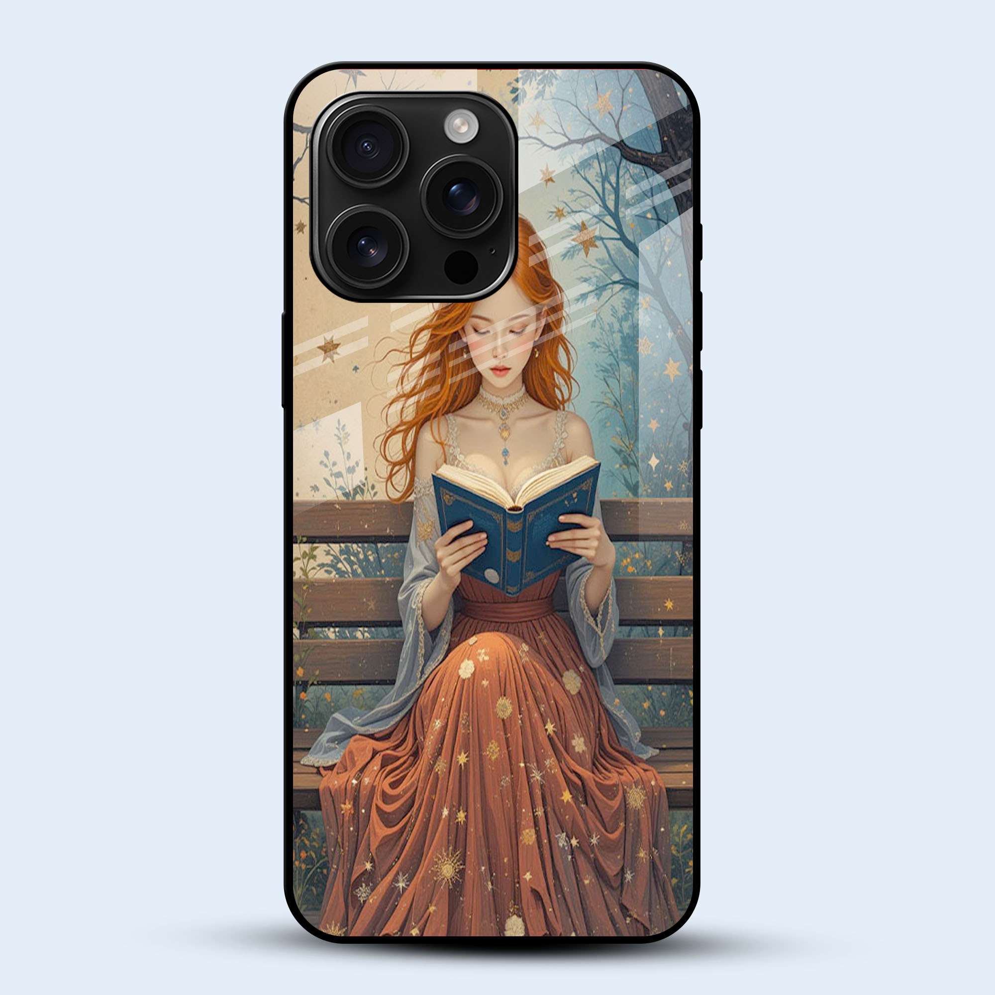 Princess Bookworm Mobile Back Cover Main Image