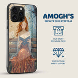 Princess Bookworm Mobile Back Cover Side Image