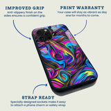 Psychedelic Swirls Mobile Back Cover Feature Image